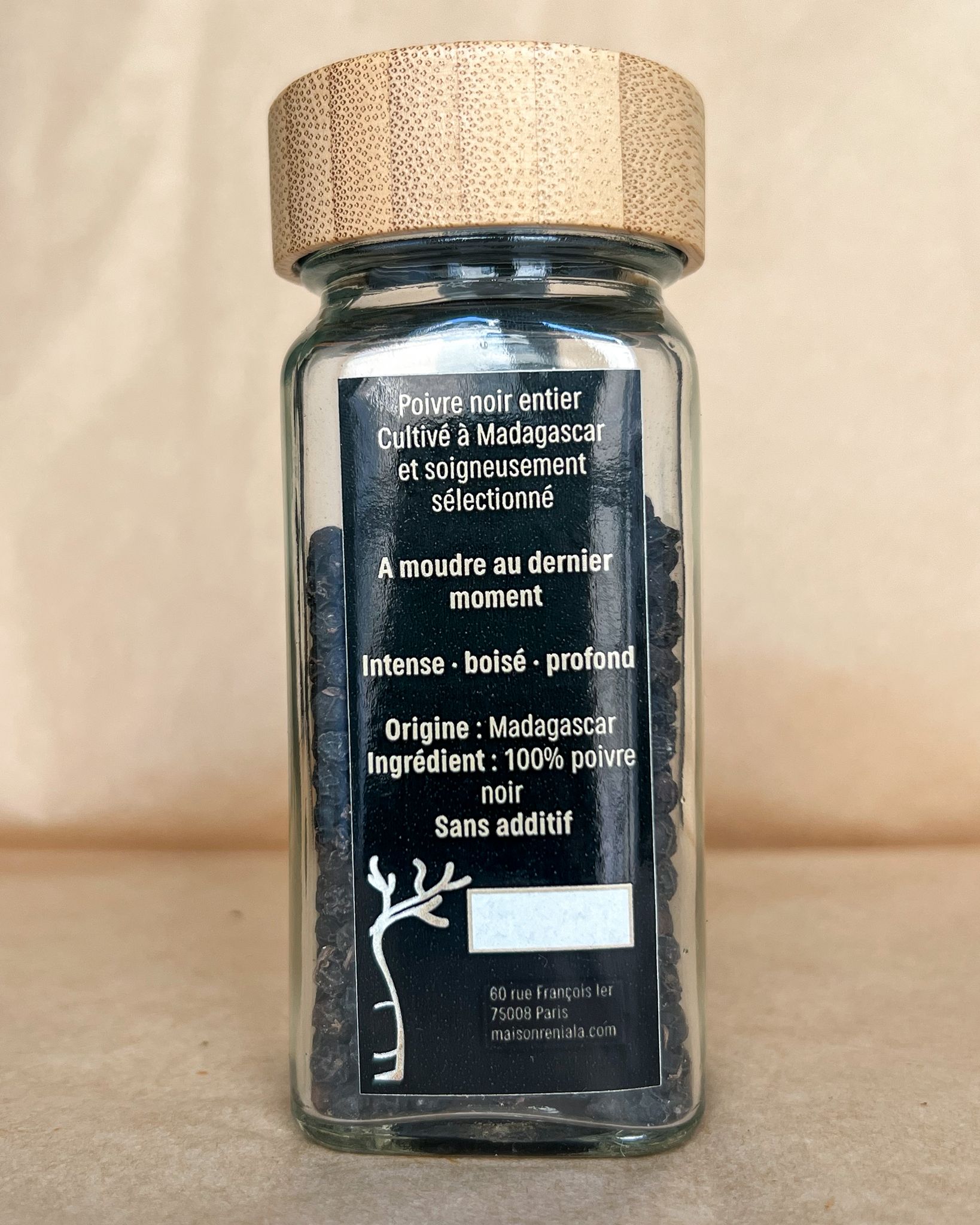 Poivre noir de Madagascar